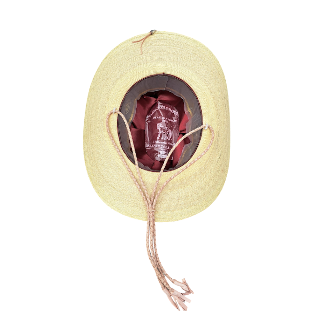 Sombrero Sahuayo Palma Fina Auténtico Artesanal Michoacan Clásico