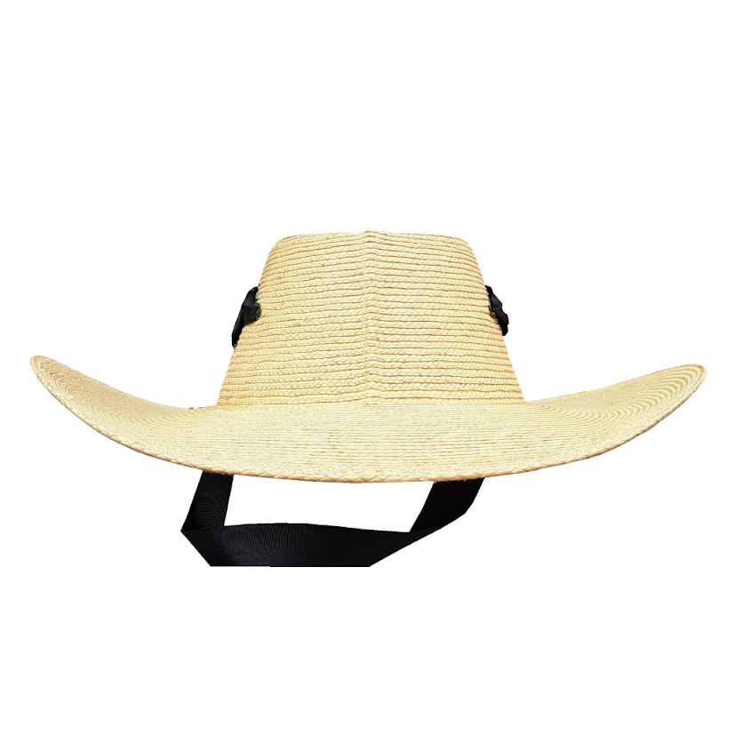 Sombrero Huetameño Calentano Tlapehuala Astilla Michoacano Trenza Palma Extra Fina