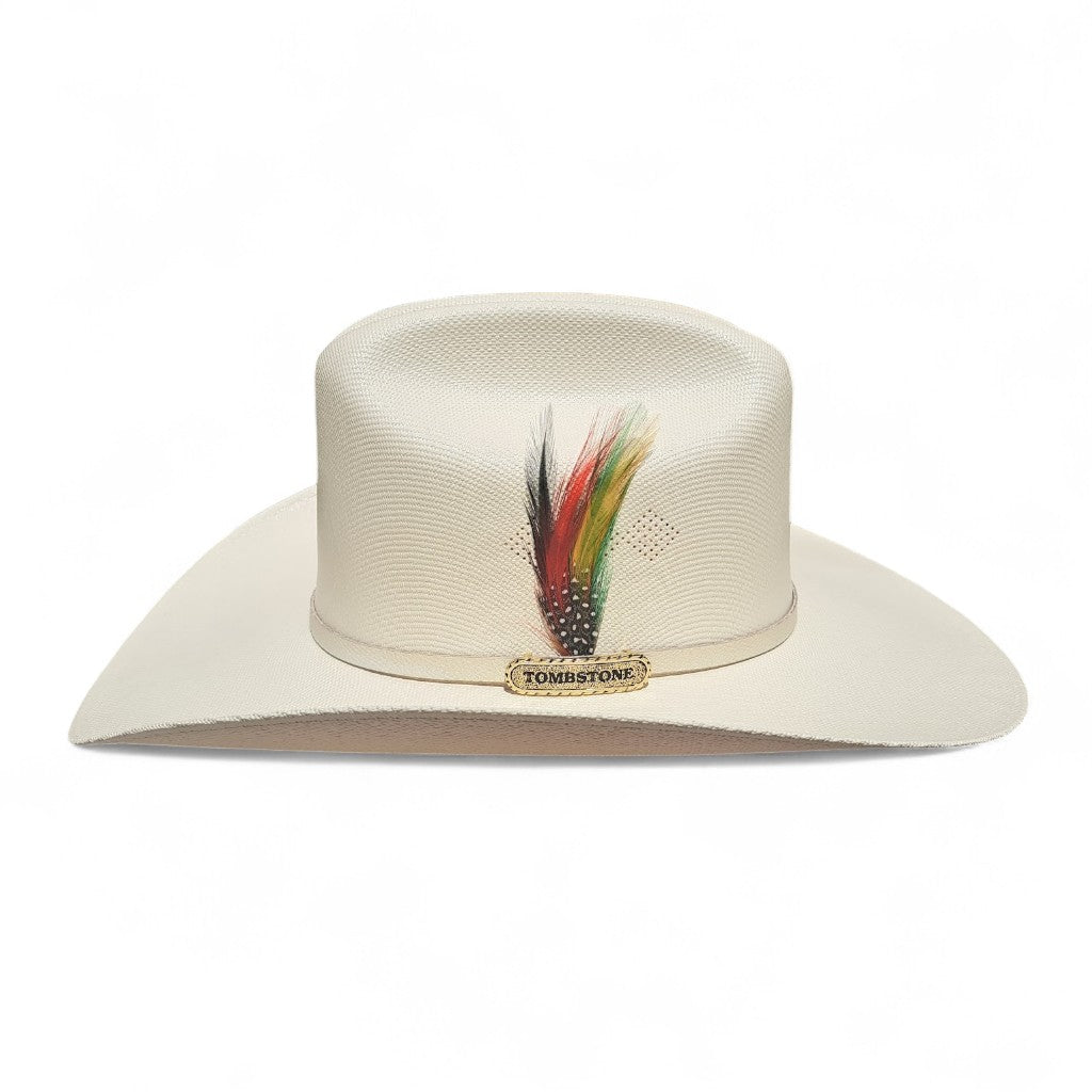 1000X CHAPARRAL PLACA TOMBSTONE PLUMA STETSON