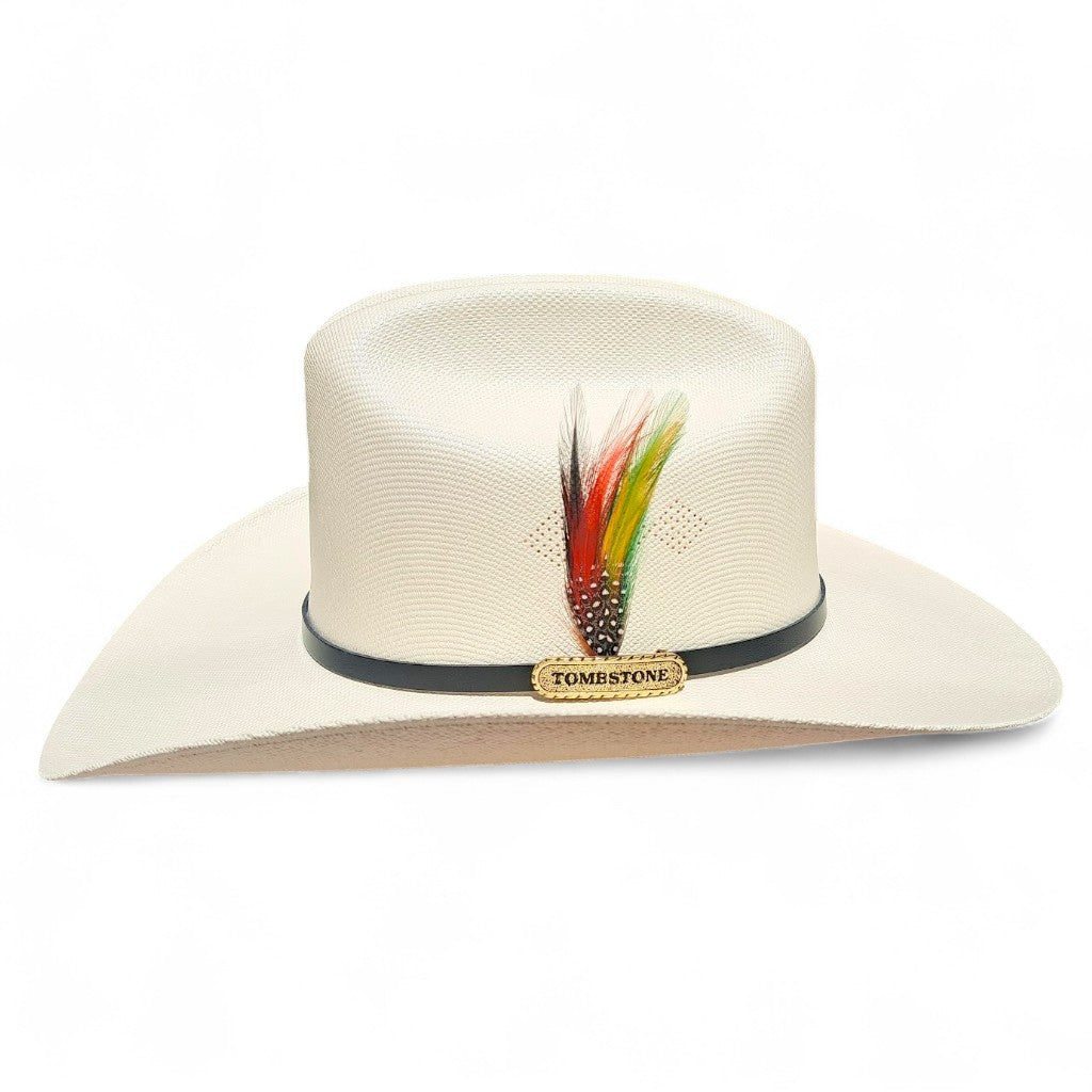 1000X CHAPARRAL PLACA TOMBSTONE PLUMA STETSON