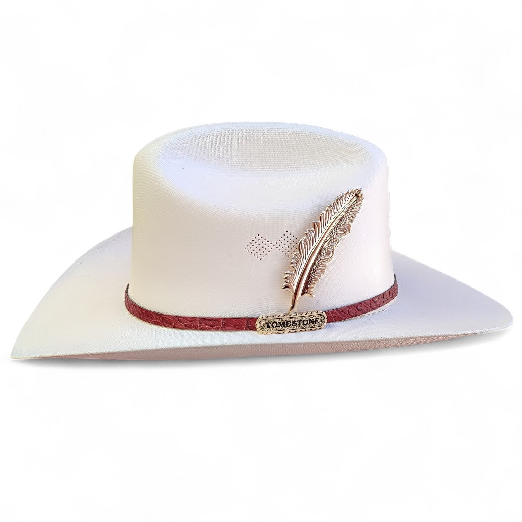 1000X CHAPARRAL TOQUILLA CON PLACA Y PLUMA METÁLICA