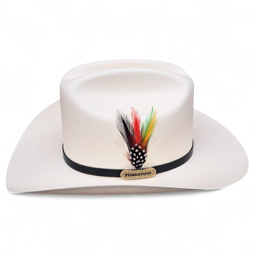 1000X JOHNSON PLACA TOMBSTONE Y PLUMA STETSON