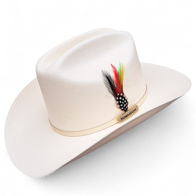 1000X JOHNSON PLACA TOMBSTONE Y PLUMA STETSON