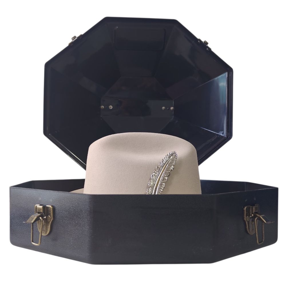 Texana Vaquera Estilo Panter 50x Estuche Pluma Metalica