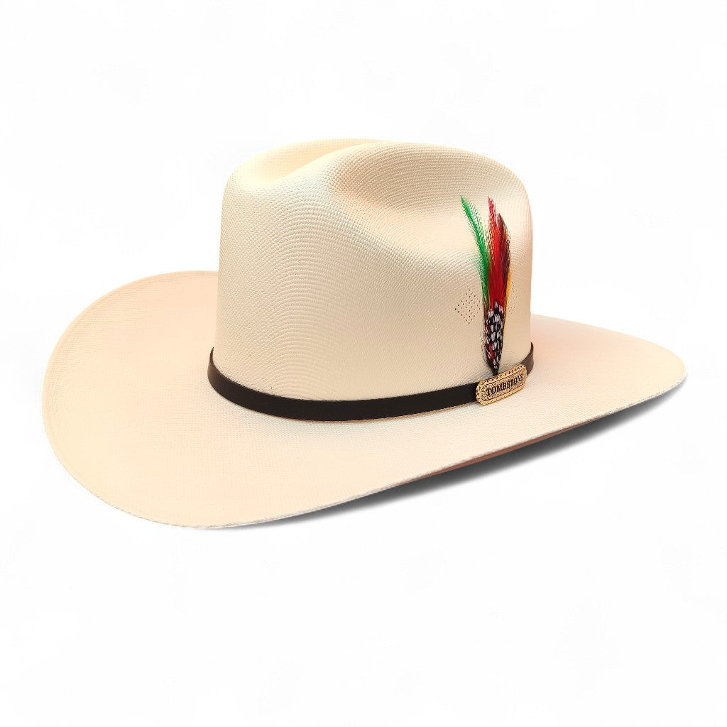 1000X CHAPARRAL PLACA TOMBSTONE PLUMA STETSON