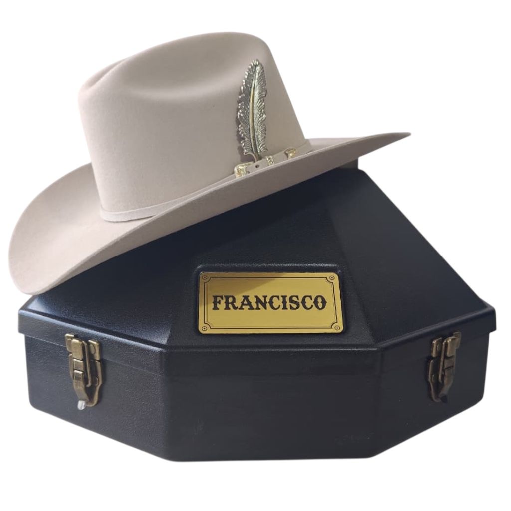 Texana Vaquera Estilo Panter 50x Estuche Pluma Metalica